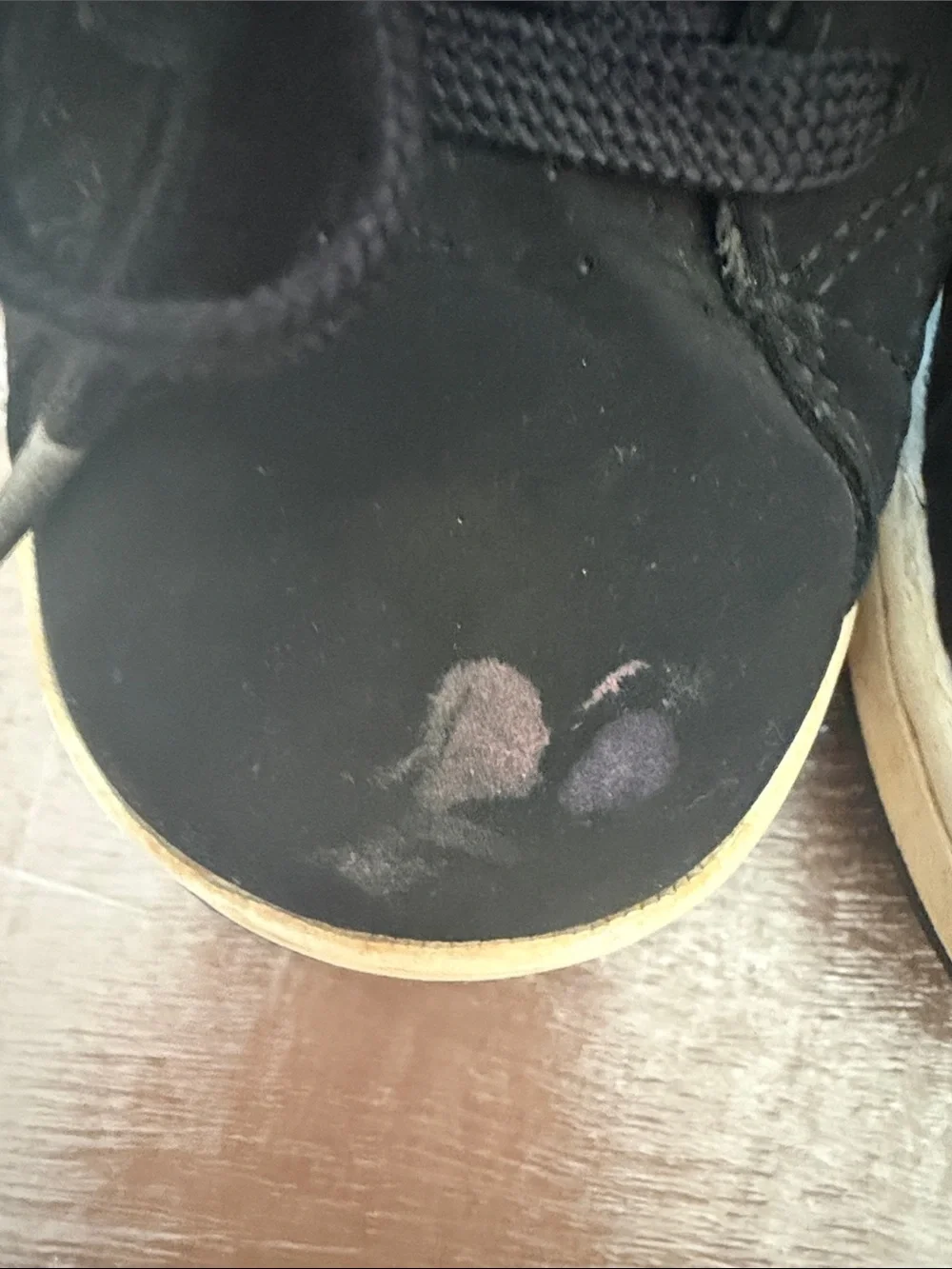DC Kids Black Skate Sneakers with White Logo